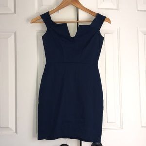 Tobi Off The Shoulder Cocktail Dress